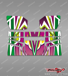 TR-VP23W-MA4   VP 2023 Wing Metallic/Optical White Pattern Wrap ( Type A4 ) 4 colors