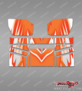 TR-VP23W-MA5   VP 2023 Wing Metallic/Optical White Pattern Wrap ( Type A5 ) 4 Colors