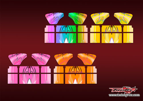 TR-VPW-MA11 VP Wing Metallic/Optical White Pattern Wrap ( Type A11 ) 4 Colors