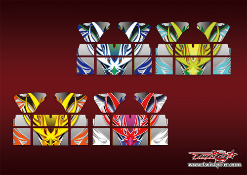 TR-VPW-MA12 VP Wing Metallic/Optical White Pattern Wrap ( Type A12 )4 Colors