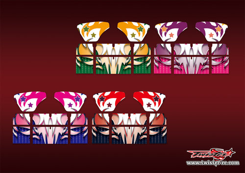 TR-VPW-MA13 VP Wing Metallic/Optical White Pattern Wrap ( Type A13 )4 Colors