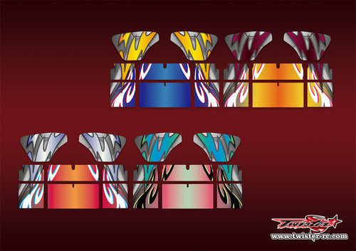 TR-VPW-MA14 VP Wing Metallic/Optical White Pattern Wrap ( Type A14 )4 Colors