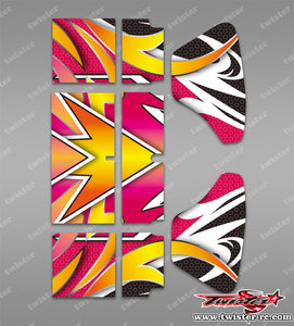 TR-VPW-MA15 VP Wing Metallic/Optical White Pattern Wrap ( Type A15)4 Colors