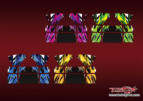 TR-VPW-MA2 VP Wing Metallic/Optical White Pattern Wrap ( Type A2 ) 4 colors