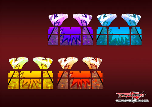TR-VPW-MA6 VP Wing Metallic/Optical White Pattern Wrap( Type A6 ) 4 colors