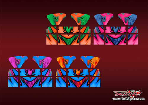TR-VPW-MA7 VP Wing Metallic/Optical White Pattern Wrap ( Type A7 )4Colors