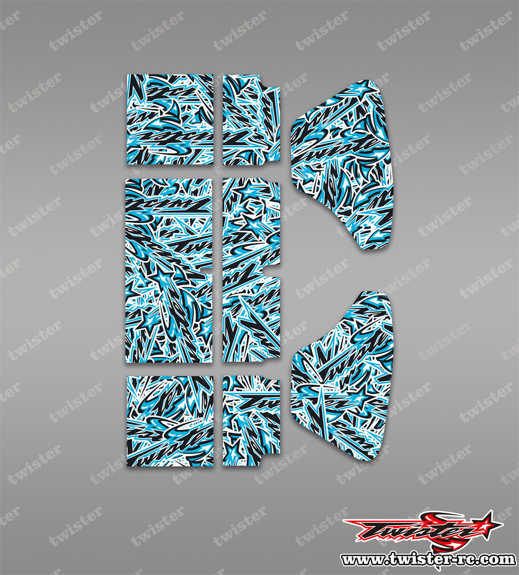 TR-VPW-MT3 VP Wing Optical White Pattern Wrap ( Type MT3 )4 Colors