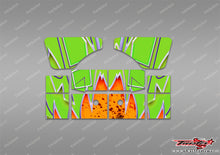 TR-XB8W-MA18 Xray XB8 2022 Wing Metallic/Optical White Pattern Wrap ( Type A18 )4 Colors